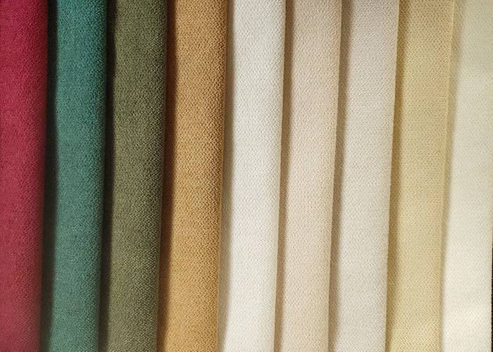 145cm Plain Sofa Fabric Blackout Grey Microfiber Upholstery Fabric