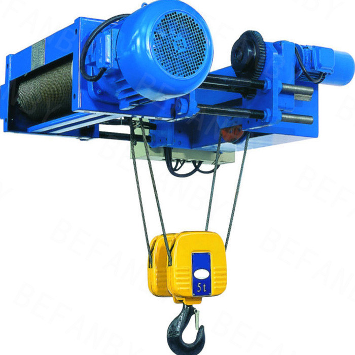 5ton double speed chain heavy capacity hoist crane winch for overhead crane