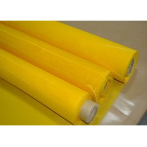 100% Polyester Screen Printing Mesh / Silk Mesh Fabric High Tension