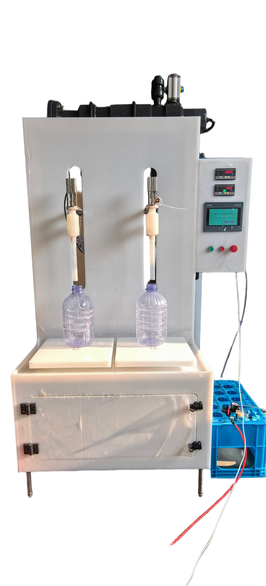 Fully Semi-Automatic Large Capacity rust Remover Drum Weighing Checking and Filling Machine