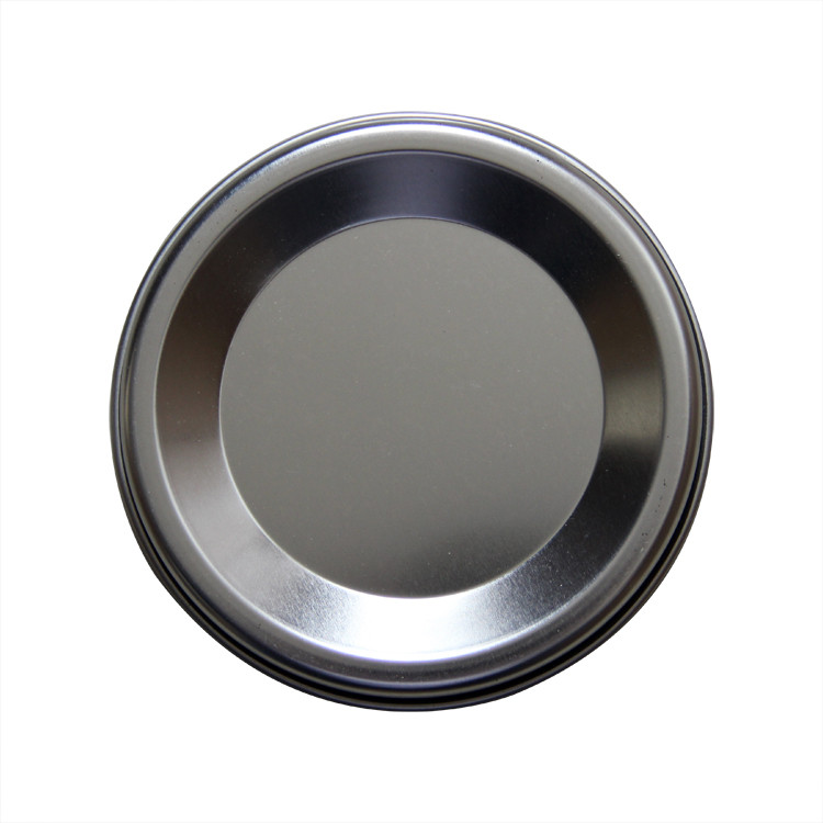 Embossing Colored Food Grade OEM Tin Can Cap for Paper Tube Packing