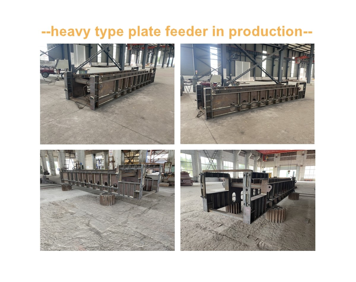 15kW Motor Power Apron Feeder Large Throughput Low Speed Ore Feeder