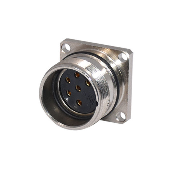 Rigoal Electrical Power Connectors , M23 Female Connector For Industrial Automation