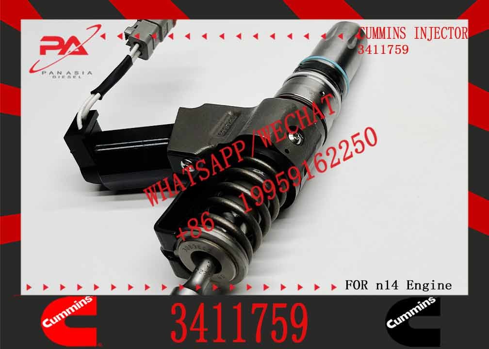 Injector 3411759 for QSM11 ISM11 M11 Diesel Engine Parts Nozzle Assembly High Quality 3411760 3081315F