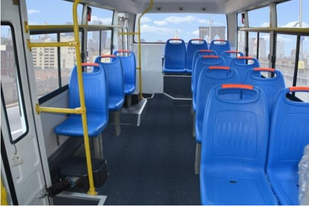 Manual Transmission Type Electric Bus For Customized 24-49 Seats Passenger Transport
