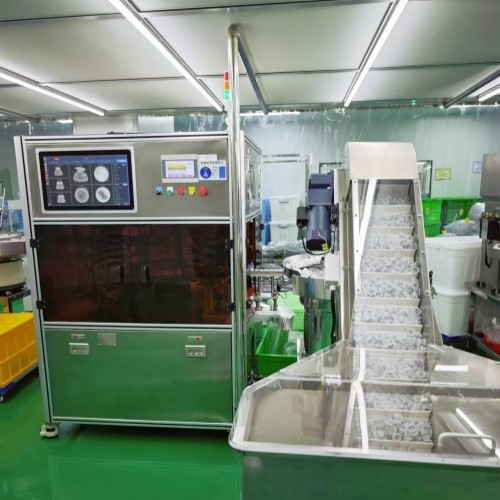 High-Speed Automated Image Inspection Machine Detecting Injection Molding