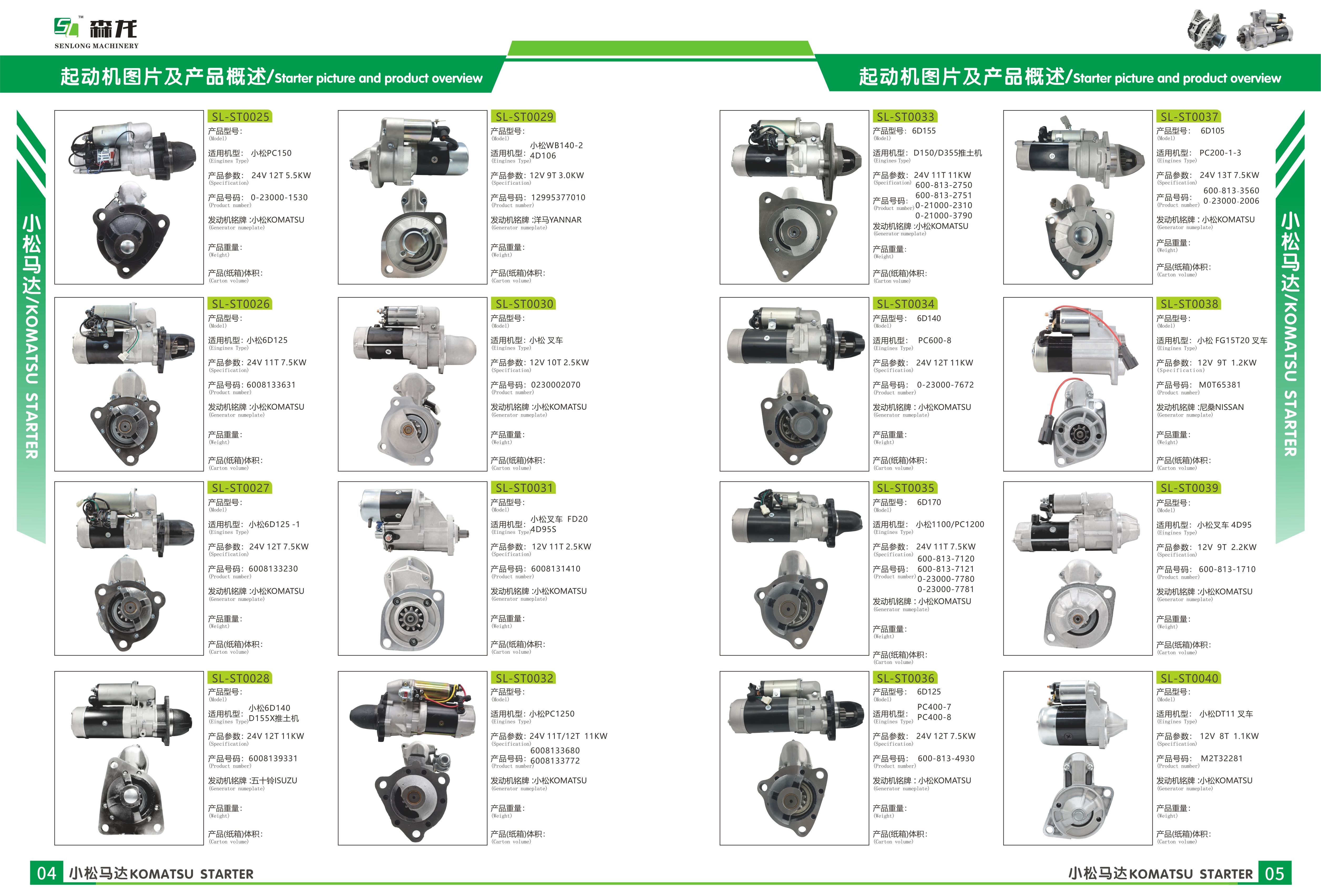 12V 10T Starter Motor For Prestolite M93R 35259620 35259620 DR1113296 2280008410 228000-8410