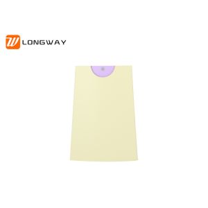 20ml Card Shape Plastic Refillable Perfume Spray Bottle With PP Key Chain