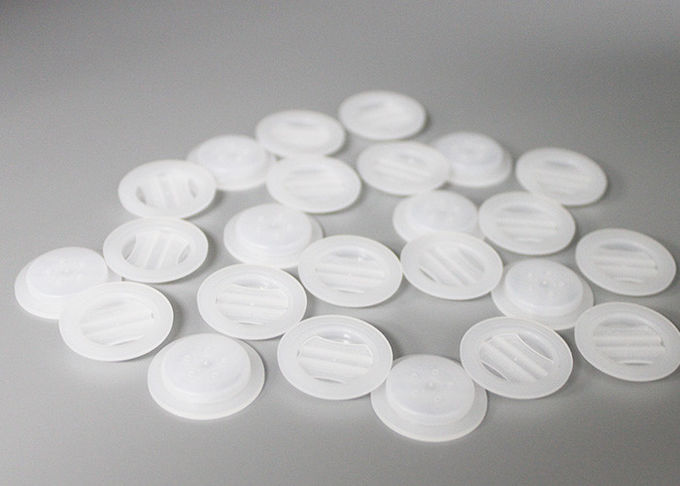 Polyethylene One Way Degassing Valve For Paper Coffee Bags With Gas Release
