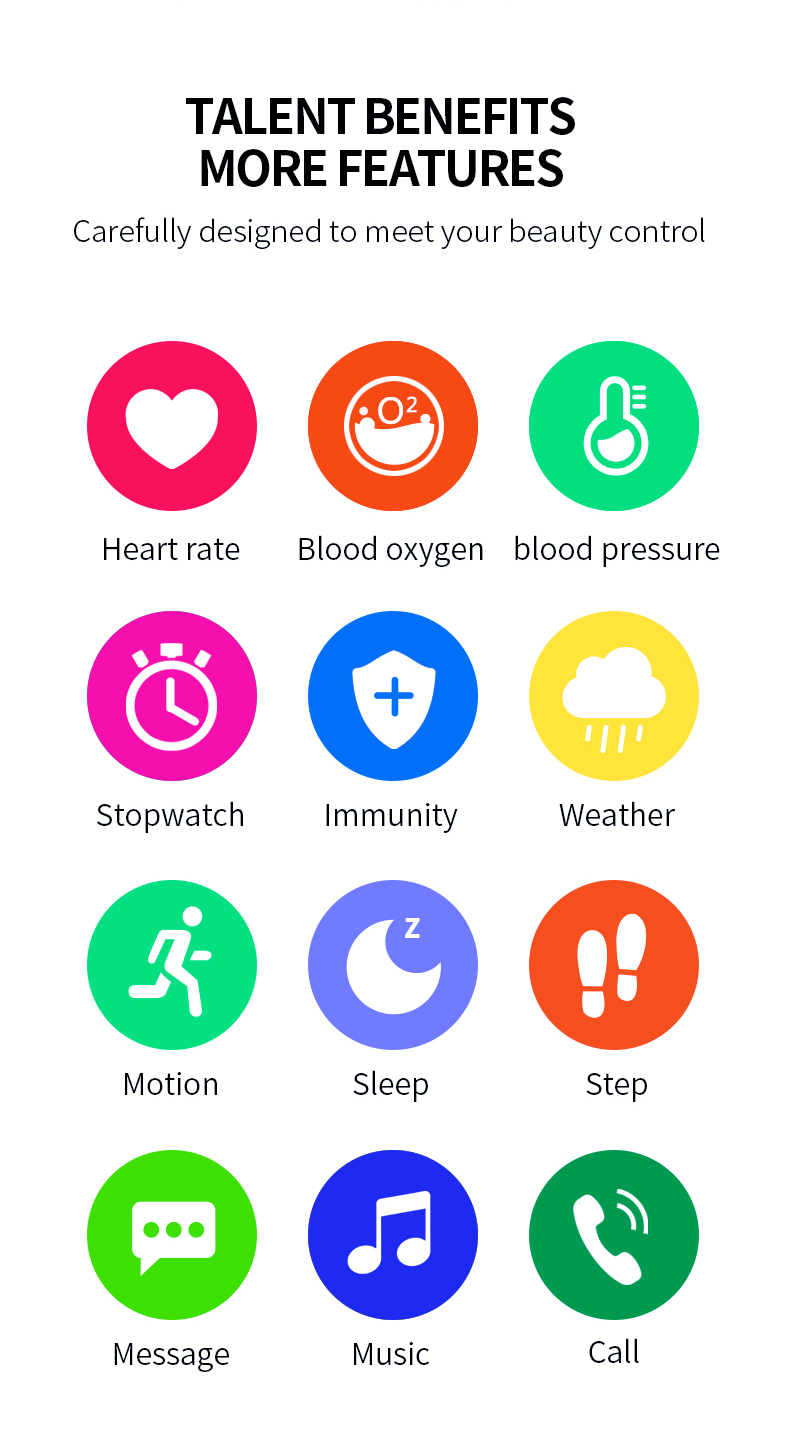 P13 smartwatch IPS 250mAh multi function Health And Sleep Monitoring