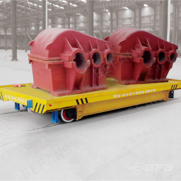 25t Electric power DC motor heavy material foundry plant rail car