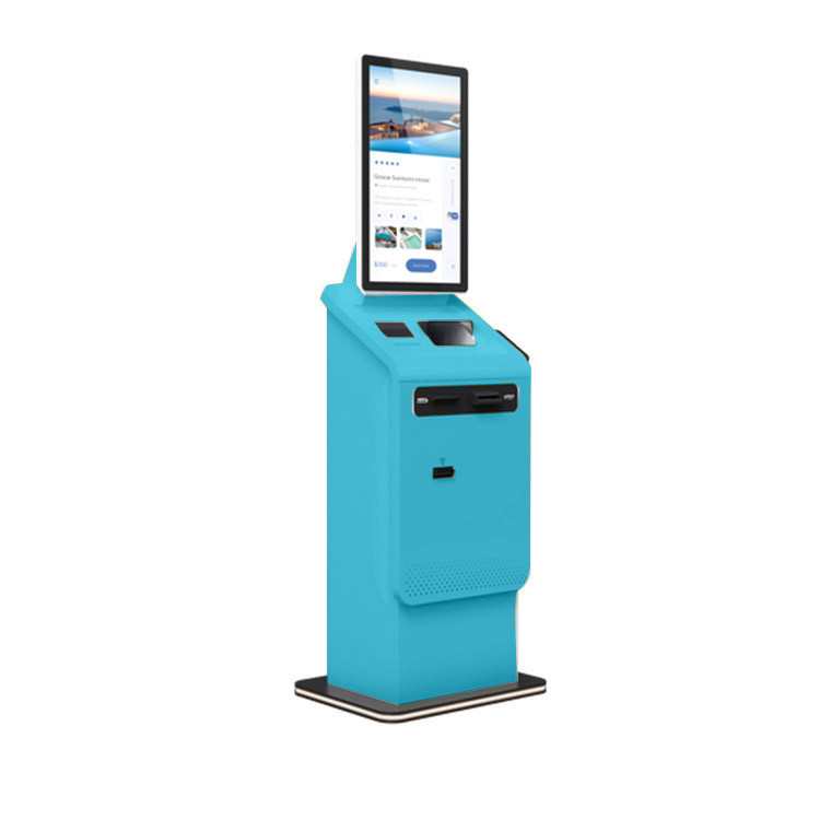 Self Service Kiosk Bill Payment Cash Recycle Machine Cash Self Service Automatic Ticket Printer Payment Kiosk