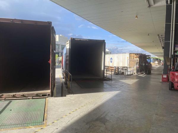 LCL FCL Delivery Mini Warehouse Storage Security Tax Free International Transfer