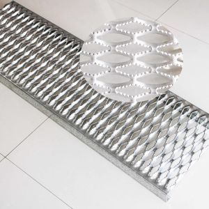  Mezzanine Aluminum Safety Grating Simple And Beautiful Appearance Long Lifespan Manufactures