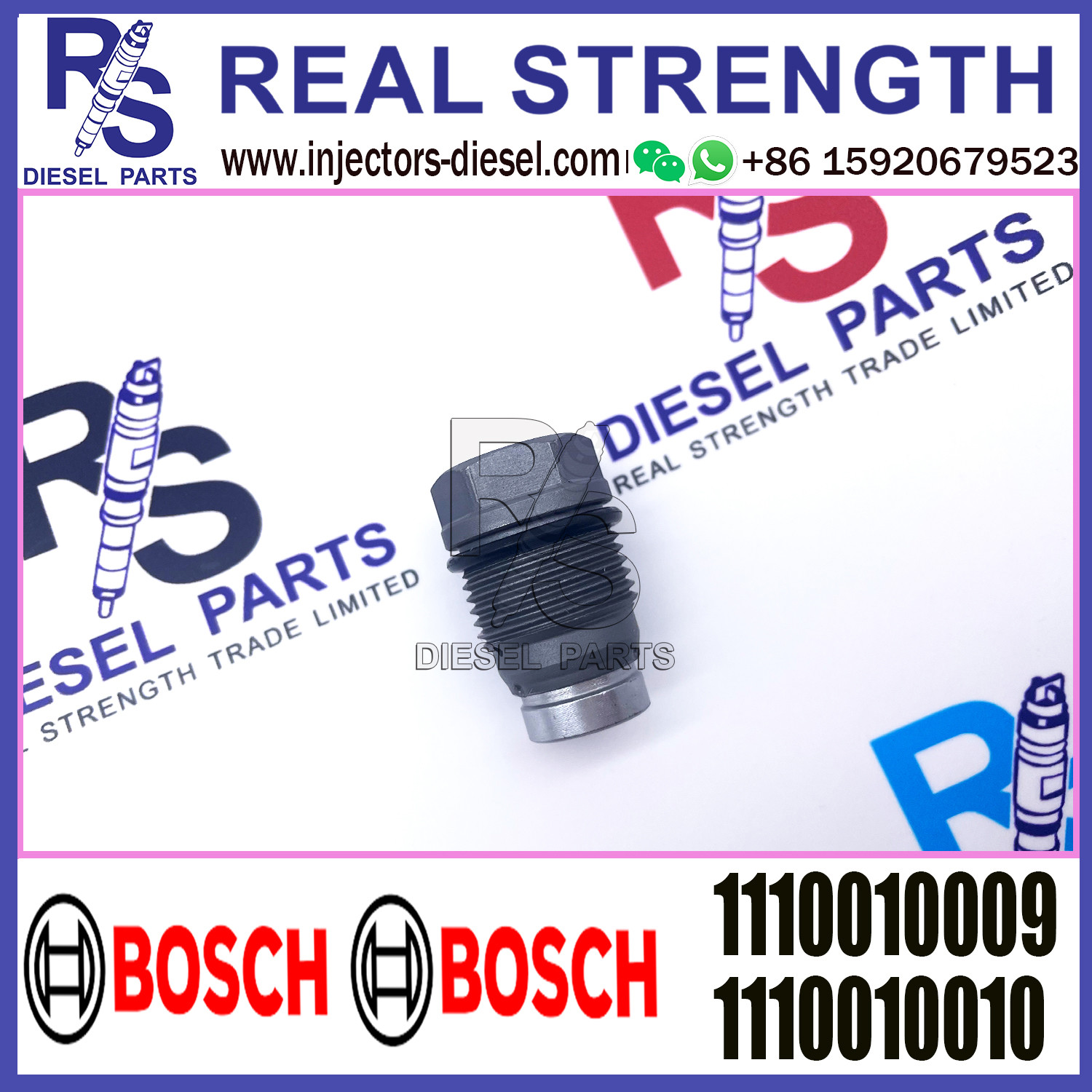 BOSCH Control Valve relief valve 1110010009 1110010010 1110010011 1110010012 1110010013 Applicable to Diesel Engine