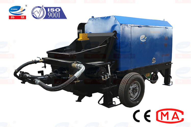 Large Capacity Wet Shotcrete Machine Portable Concrete Pump Machine