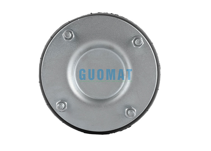 8''X2 Flange Industrial Air Spring W01R584055 Firestone Aluminum Plate Convoluted Rubber Bellows