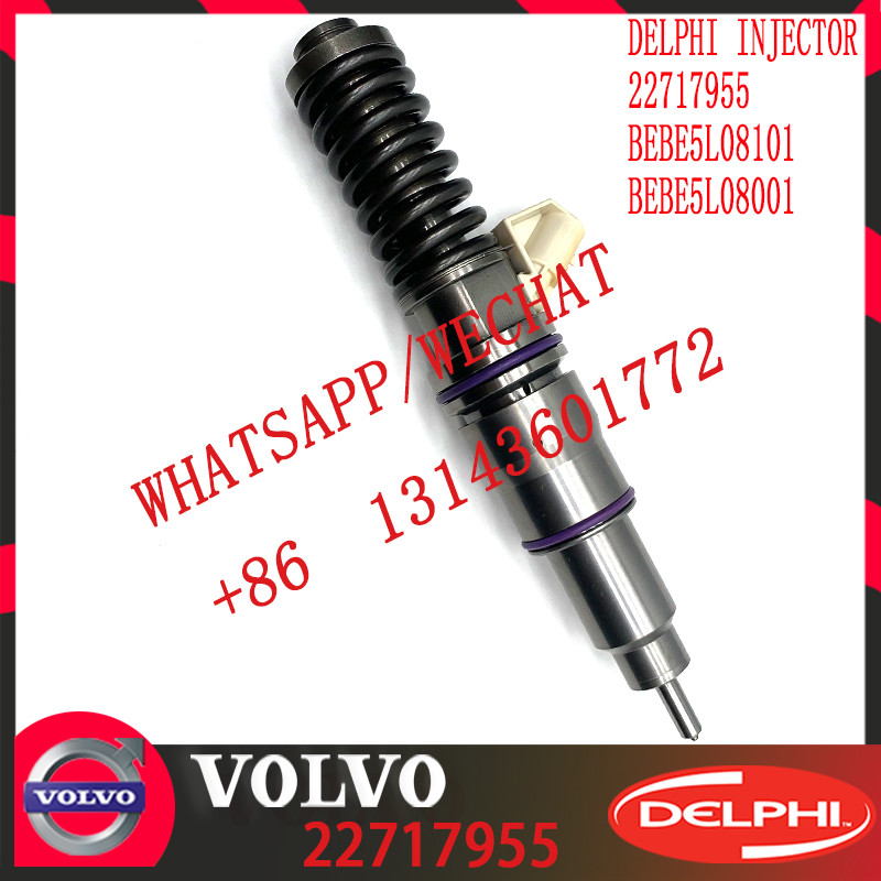 Original Common Rail Diesel Fuel Injector 22717955 BEBE5L08101 BEBE5L08001 22052772 E3.5 for V-O-L-V MD16 EURO 6