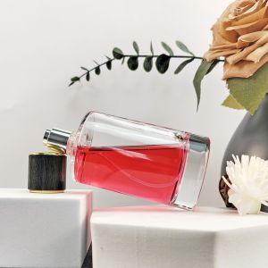 Empty Silver Cap Round Glass Perfume Bottle with Thick Bottom and Clear Material