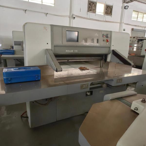 Guillotine Knife Cutting Machine 115E Polar Guillotine Paper Cutter With