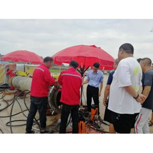 Powerful Pipe Cutting Beveling Machine / Longlife Pipe Cold Cutting Machine