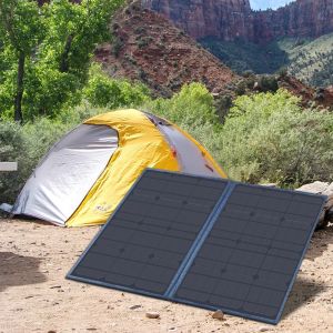  100W Convenient Portable Solar Panels for RV For Sustainable Energy Solutions Manufactures