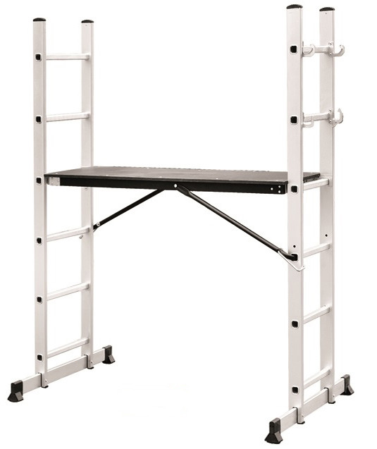Silver Domestic Aluminium Scaffold Platform 2x6 GS EN131 Certificated