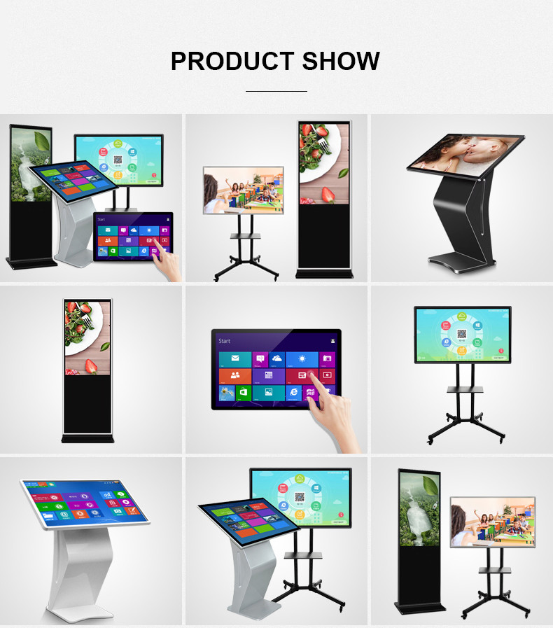 55 Inch Functional Smart Self Service Inquiry Kiosk Queue Management System Touch Payment Kiosk