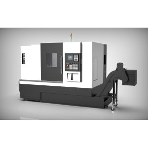 5052Y CNC Lathe Machine With Powered Y Axis 12T Turret