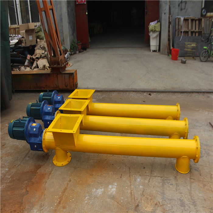 warehouse Automated Conveyor System Carbon Steel Sand Auger Conveyor
