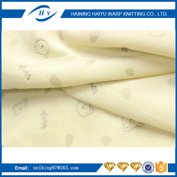 Fabric supplier Textile supplier Animal Pattern Printed Knit Polyester Fabric With Rubber