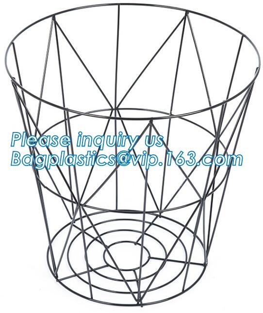 Wooden top metal wire coffee table design, customized design size wire coffee side tables, Black iron base and transpare