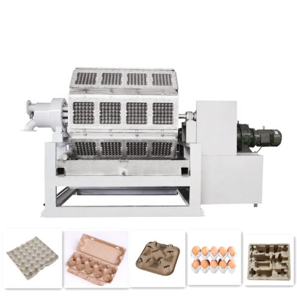 Fully Automatic Paper Egg Tray Machine Price / Egg Tray Production Line 4000 pcs