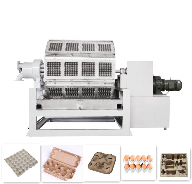 12-30 Cavity Small Egg Tray Fabricator With 45KW Total Power