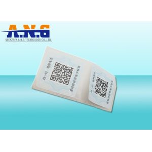 Custom Monza 5 UHF RFID Tag 48 Bits For Security Management , Food Industry