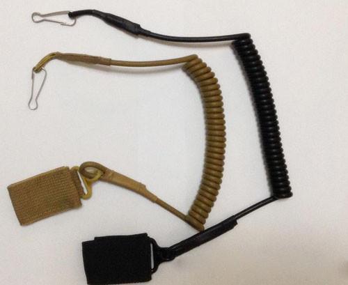 Gun accessory airsoft sling/tactical sling pistol lanyard belt loop for weapon