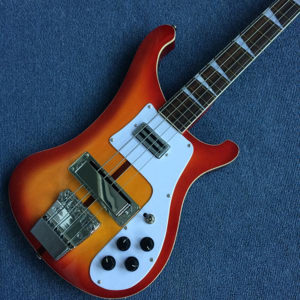 Top quality Rick 4003 model Ricken 4 strings Electric Bass guitar in Purple