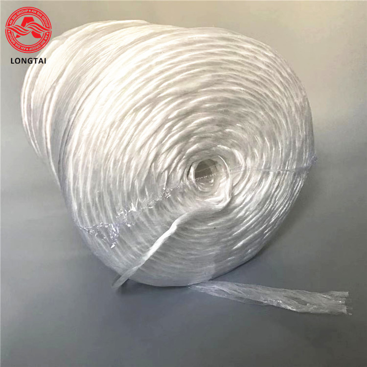 Round White 130m/Kg Hay Bale Twine With Split Film baler twine amazon