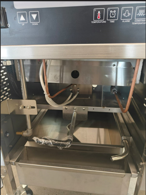 25D Compute Panel Without Filtration Gas & Electric Heating Chicken Pressure Fryer