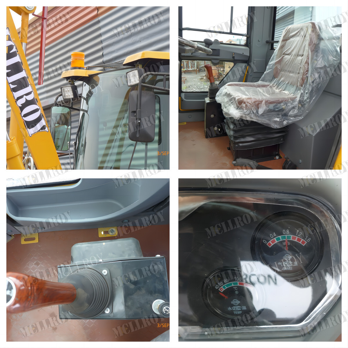 Front End Wheel Loader Machine 1800 Kg Operating Load