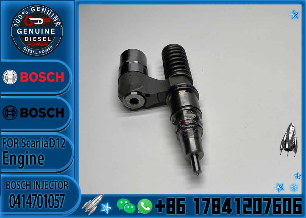 Remanufactured Diesel Fuel Injector 0414701067 0414701045 0414701057 For Bo-sch Scania DC11 Engine