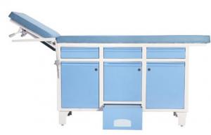  Easy Operation Medical Examination Table With Drawers Cabinet And Step Stool Manufactures