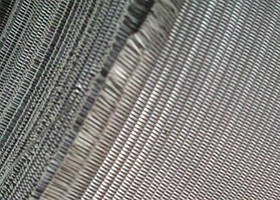 1.0m Width 316 Stainless Steel Wire Mesh Screen Wear - Resisting Design