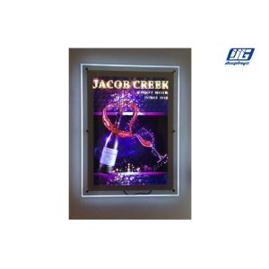 Single Side Poster Display Stands , A0 Size 35W Crystal Led Panel Edge Lit