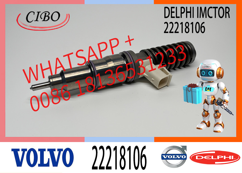High Quality 22218106 New Diesel Fuel Injector For E3.5 Mack/vol-vo Truck Md16 Bebe5l14001 22218106,85020091 85020090