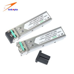 LC DOM Transceiver 1530nm 120km 1.25G SFP CWDM Module