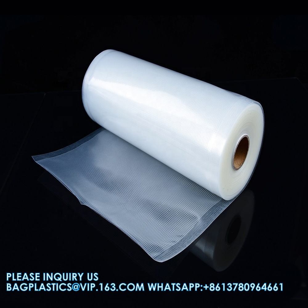 Bpa Free Plastic Storage Bag For Food Vacuum Sealer Bags Fruit Packaging Custom Printed Vacuum Sealer Rolls