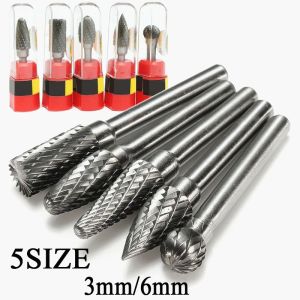 Tools Milling Drill Bit Carbide Rotary Burrs Tungsten Set in Files for Metal