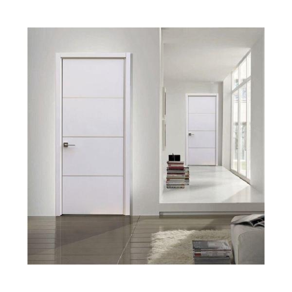 Solid Wood Security Side Opening Interior Bedroom Door with Simple Installation