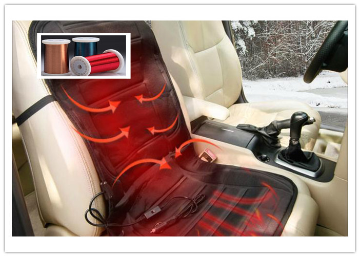 Heating Pad NiCr 80 / 20 Enamelled Wire 133℃ 150℃ 130℃ Temper Class